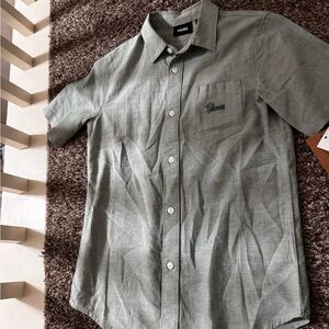 Vans Sage Green Casual Shirt